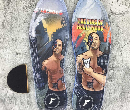 Top view of Kingfoam FP Insoles in Biebel King of Hollywood