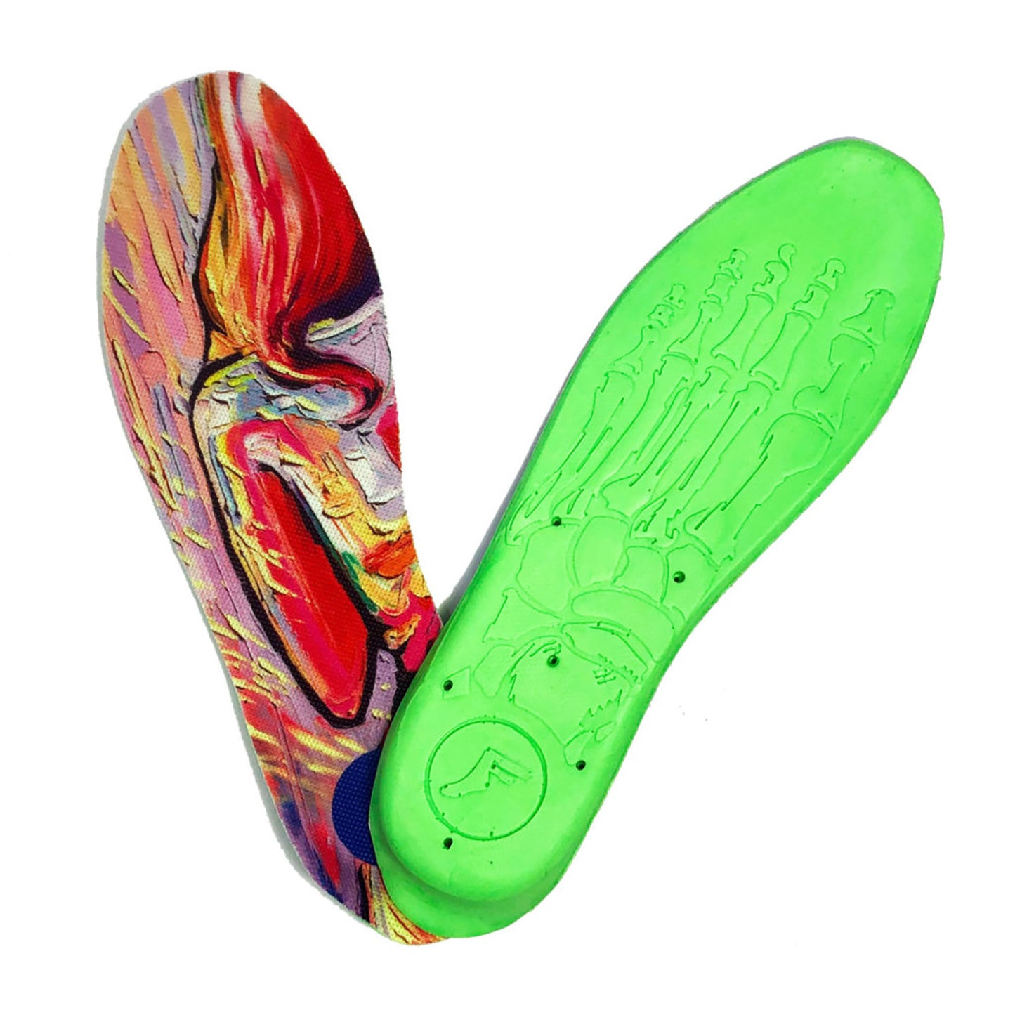 Top and bottom view of Colours Collectiv Kingfoam Elite Insoles